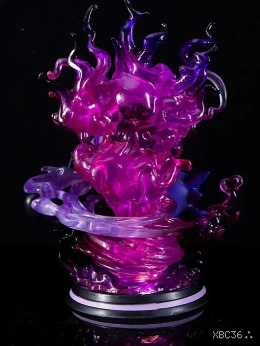 Pokémon Gengar Evolution Statue – Gastly Haunter Gengar Ghost-Type Collectible Figure