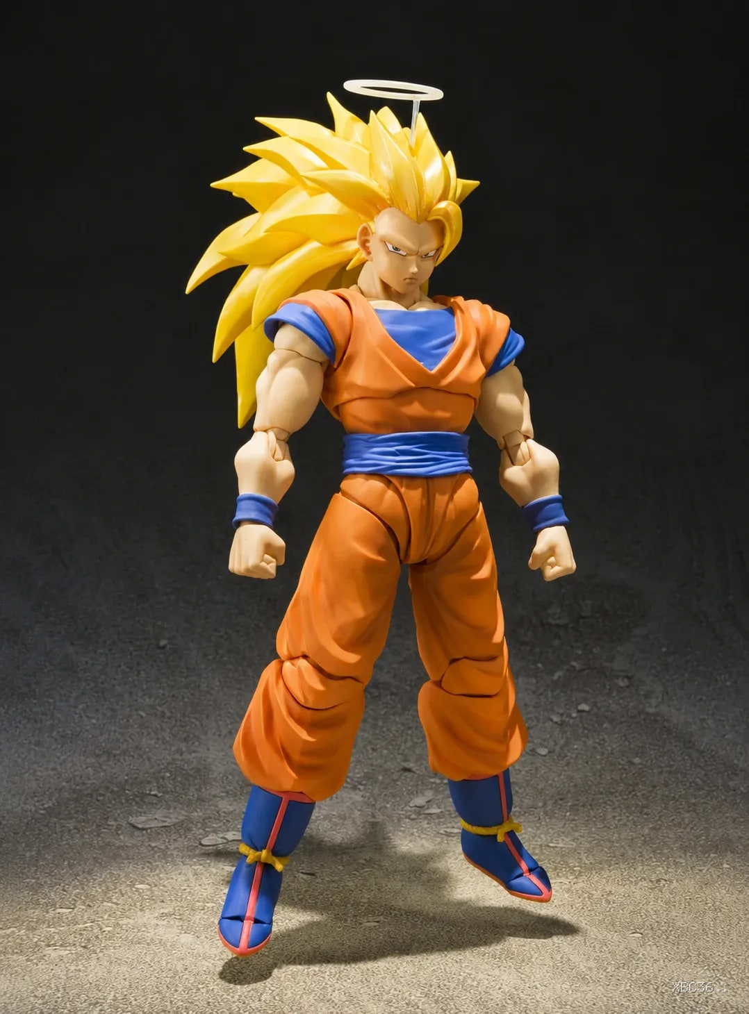 Dragon Ball Z Goku Super Saiyan 3 Action Figure – 16 cm Articulated Collectible with Interchangeable Faces & Hands