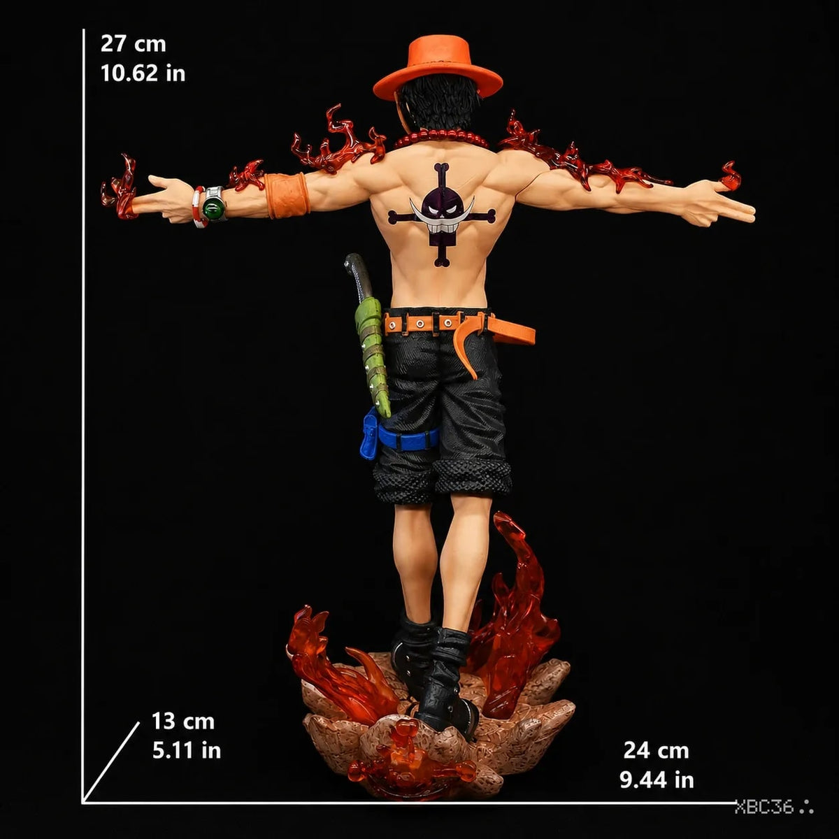 Portgas D. Ace “Fire Fist” LED Action Figure