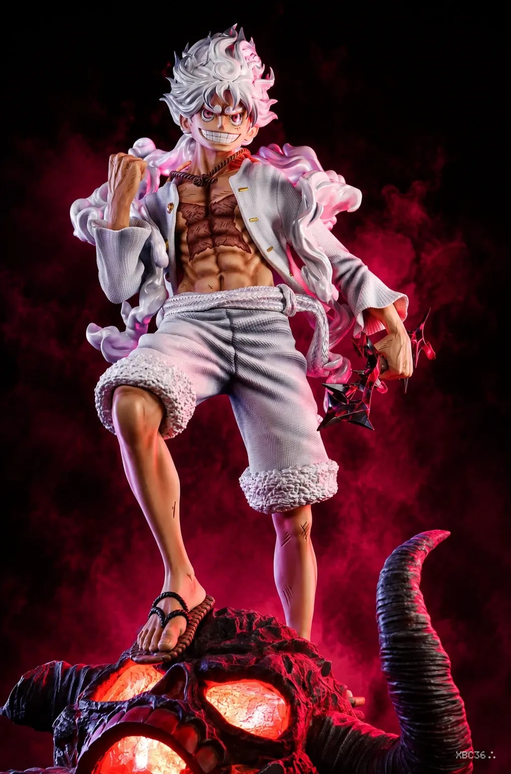 Luffy “Sun God Awakened” Gear 5 Statue