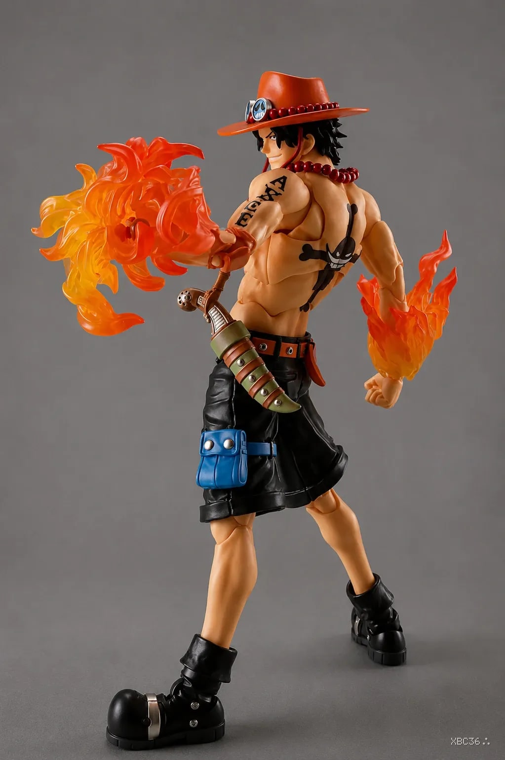 Portgas D. Ace Movable Action Figure – One Piece Anime Collectible