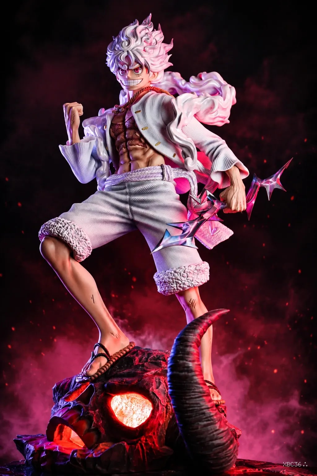 Luffy “Sun God Awakened” Gear 5 Statue