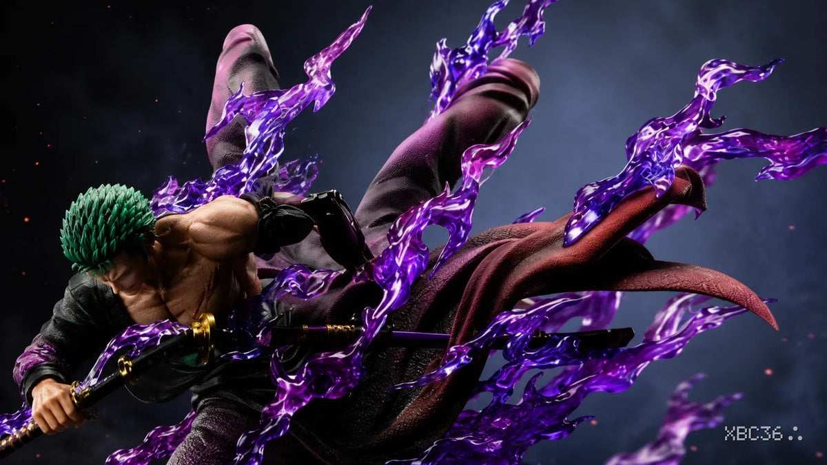 Roronoa Zoro “Haki Unleashed” Attack Statue