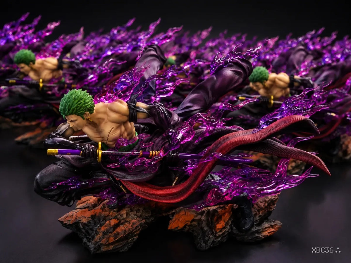 Roronoa Zoro “Haki Unleashed” Attack Statue