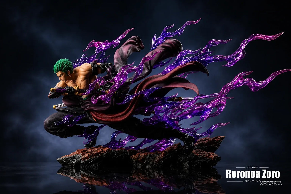 Roronoa Zoro “Haki Unleashed” Attack Statue