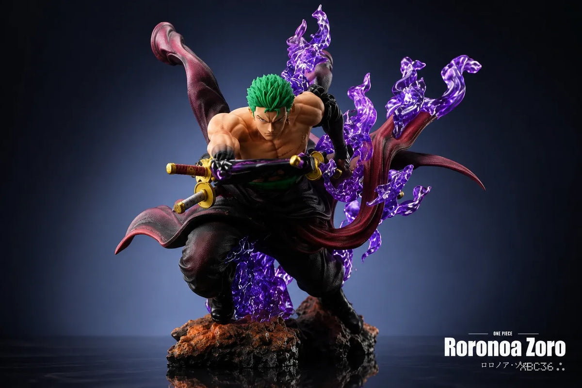 Roronoa Zoro “Haki Unleashed” Attack Statue