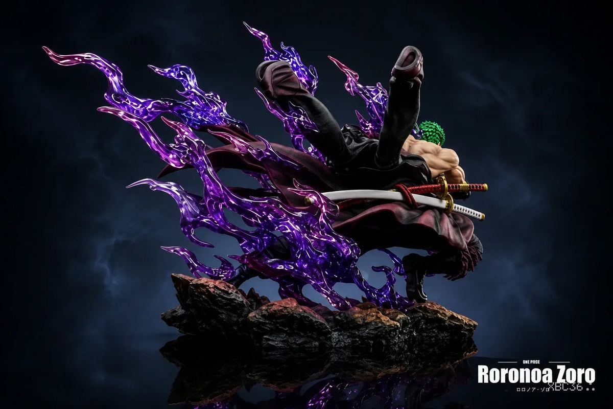 Roronoa Zoro “Haki Unleashed” Attack Statue