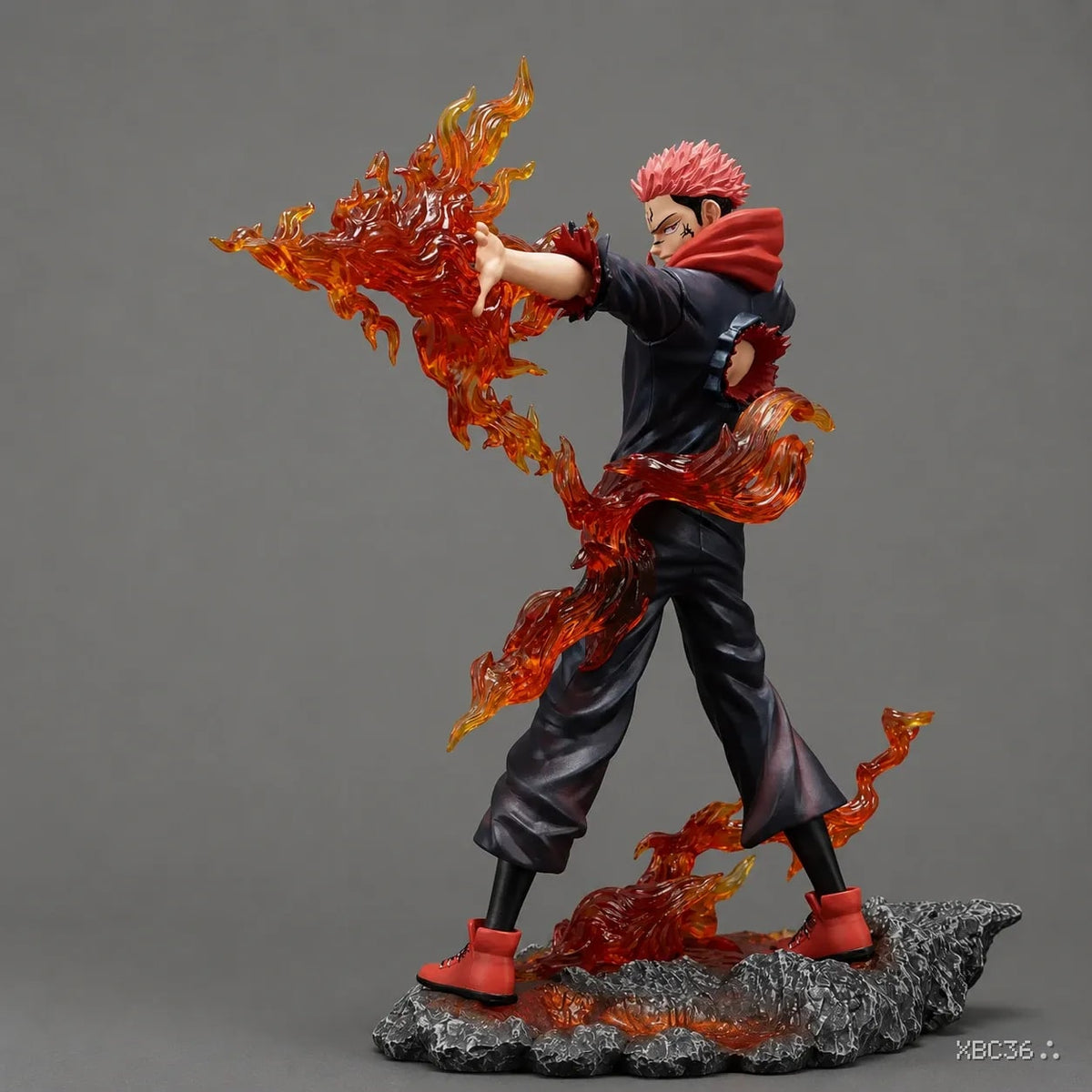 Ryomen Sukuna Flame Effect Figure – Jujutsu Kaisen Premium Anime Statue