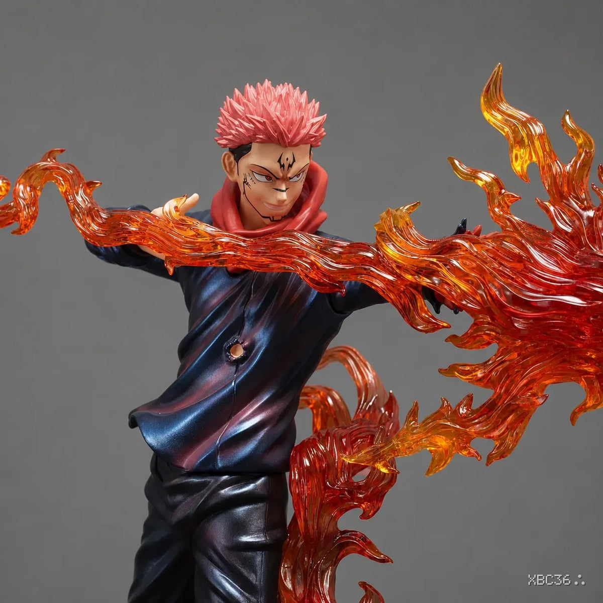 Ryomen Sukuna Flame Effect Figure – Jujutsu Kaisen Premium Anime Statue