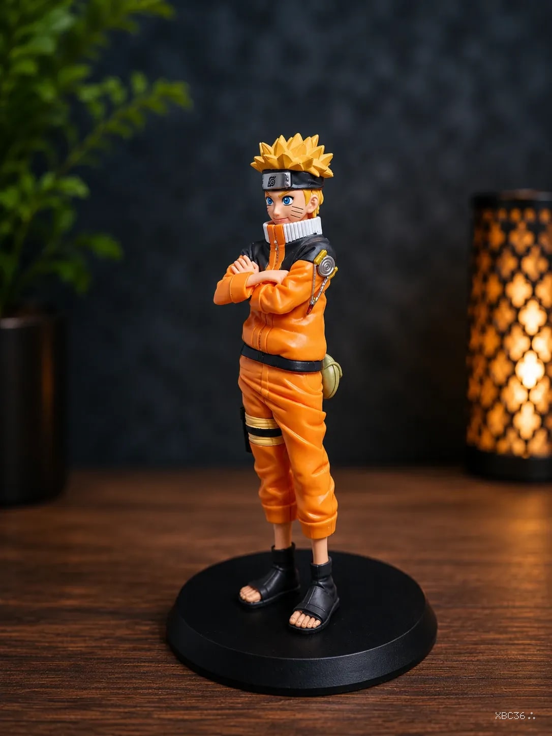Naruto Uzumaki Action Figure – Genin Edition (Classic Orange Tracksuit Pose)