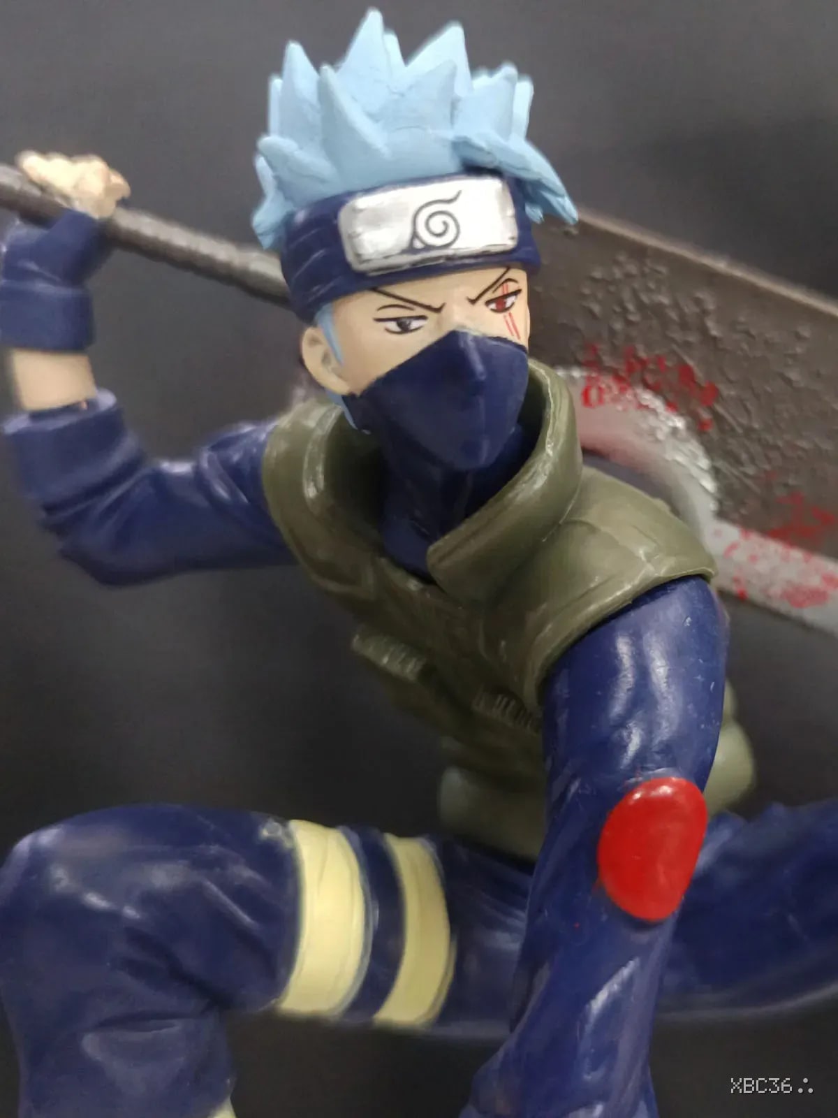 Kakashi Hatake with Executioner Blade Figure – Naruto Crossover Edition