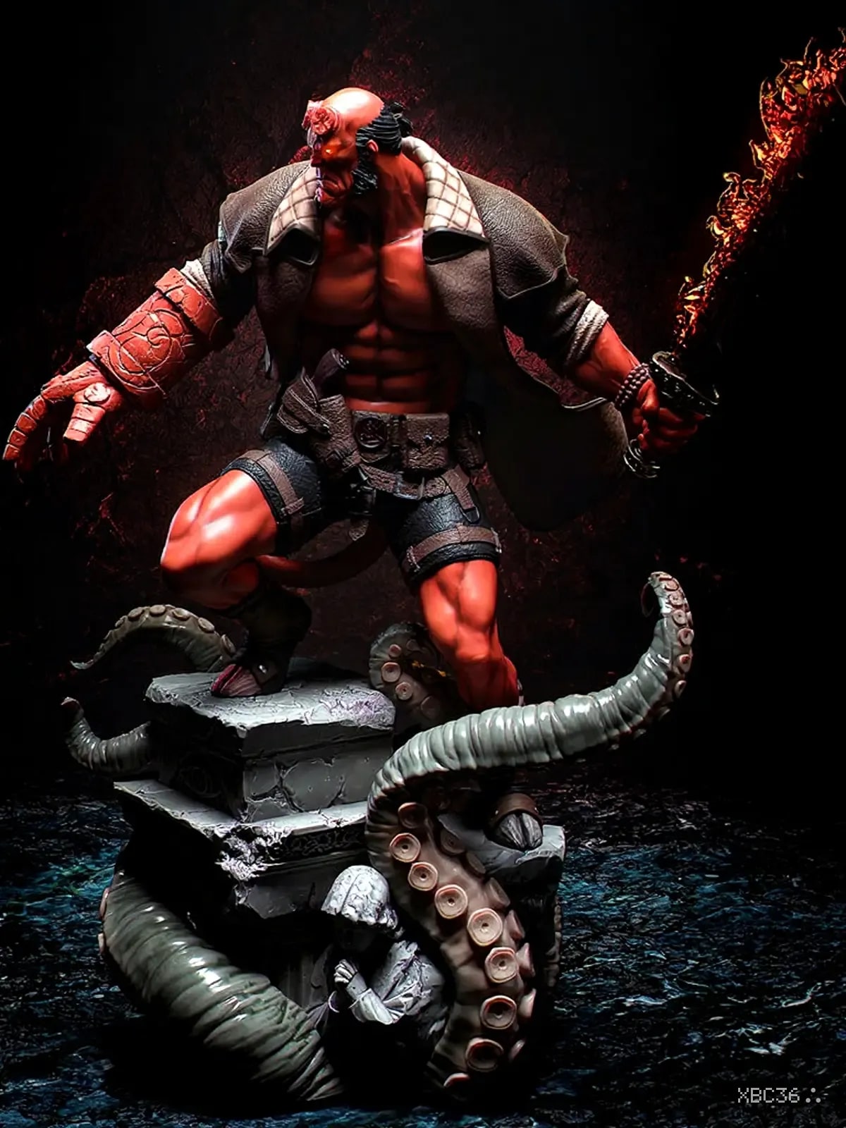 Infernal Hellboy Resin Statue (1/6 Scale)
