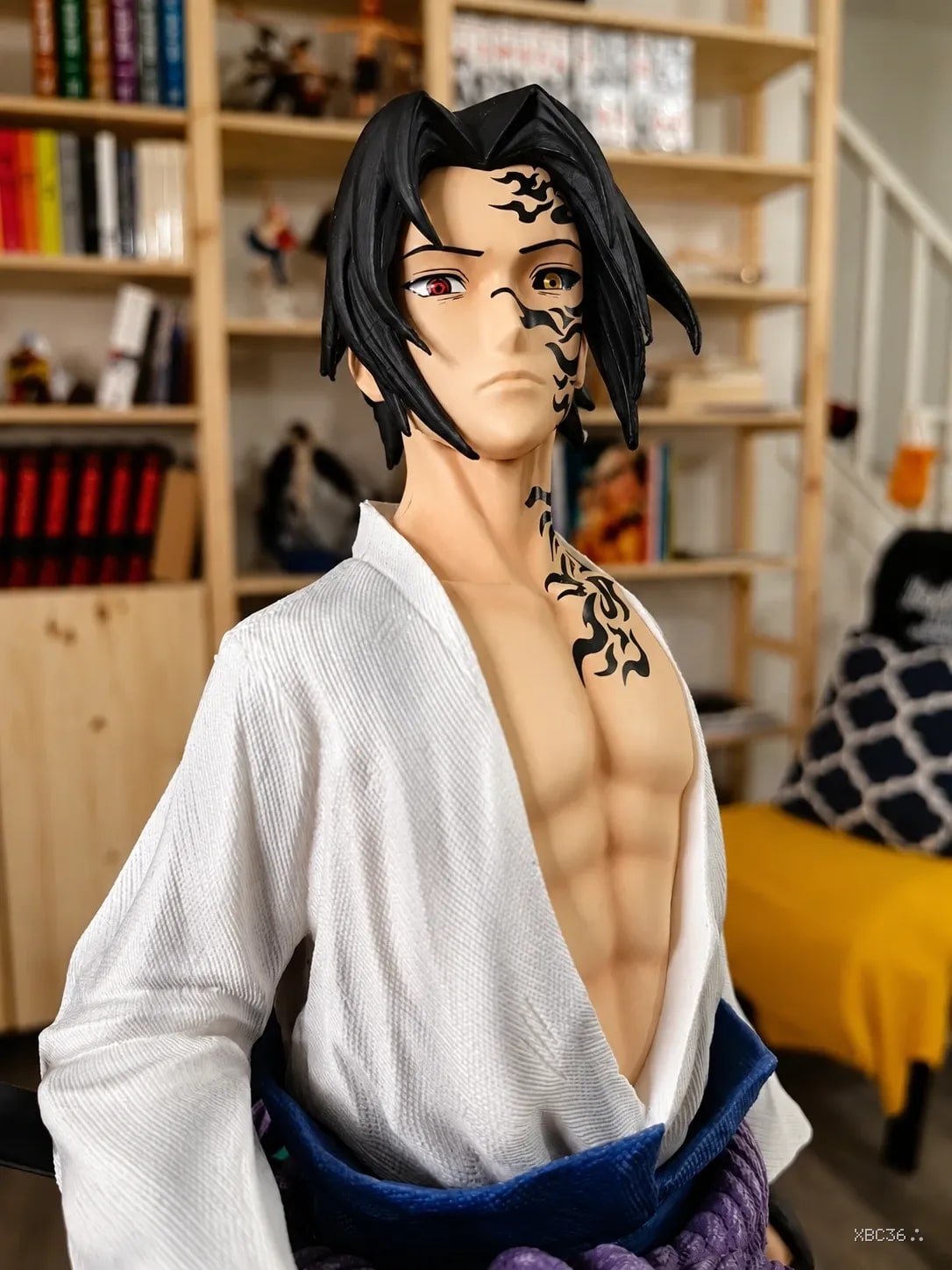 Sasuke Uchiha Cursed Mark 42 cm Statue – Naruto Shippuden Premium Anime Figure