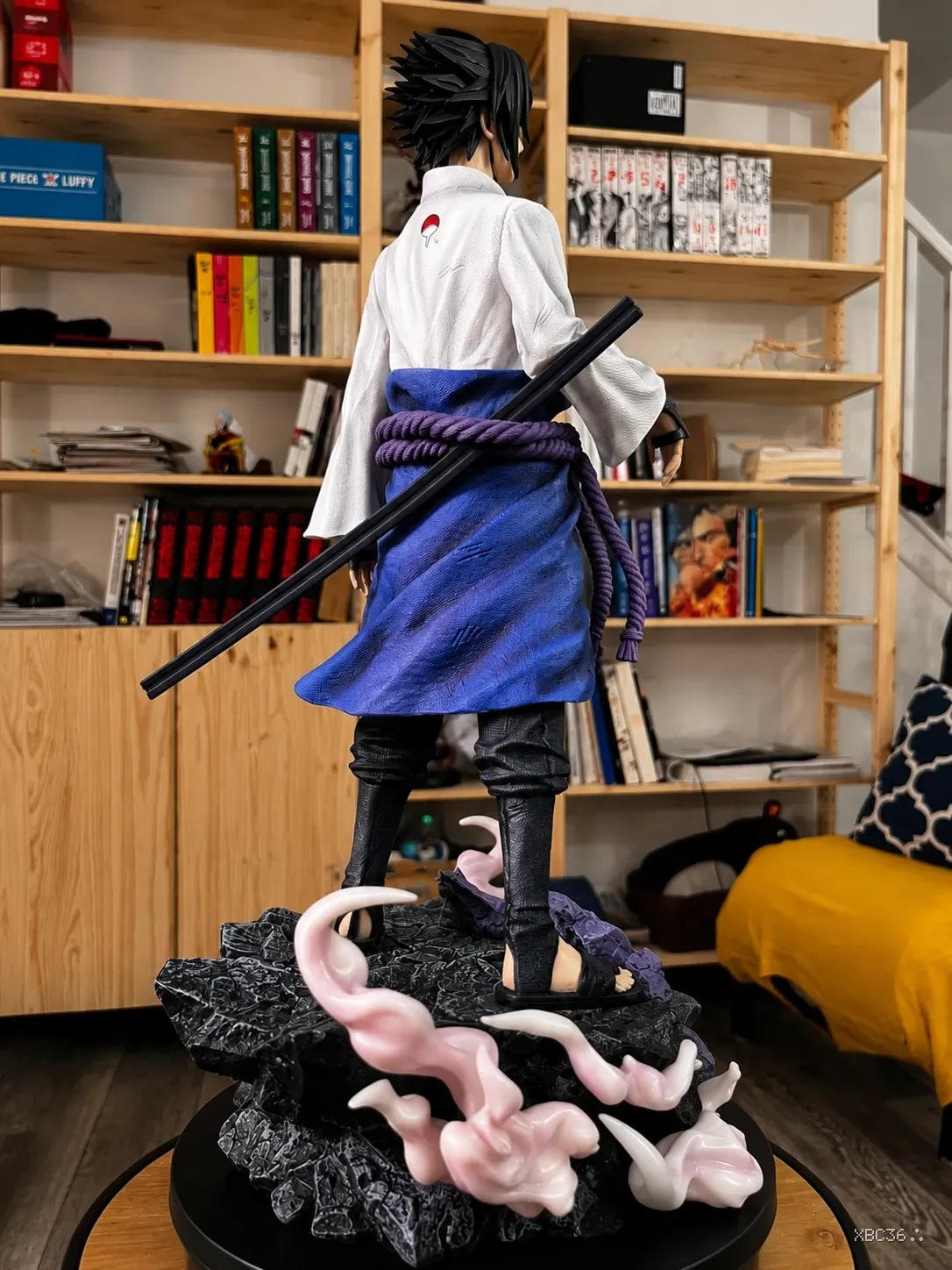 Sasuke Uchiha Cursed Mark 42 cm Statue – Naruto Shippuden Premium Anime Figure