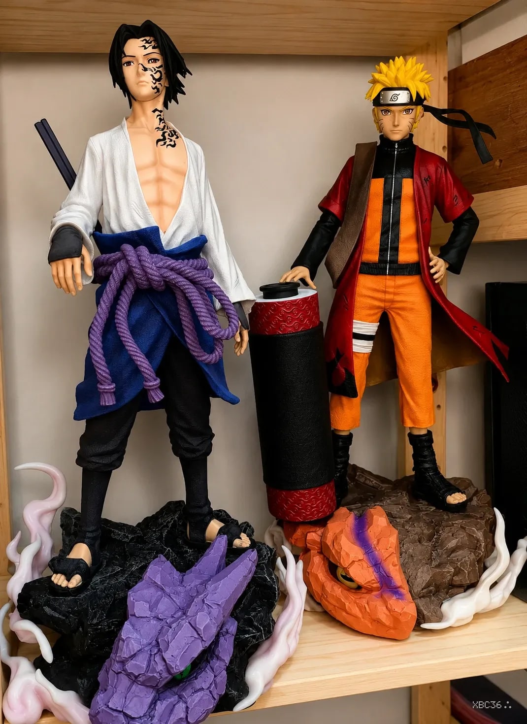 Sasuke Uchiha Cursed Mark 42 cm Statue – Naruto Shippuden Premium Anime Figure