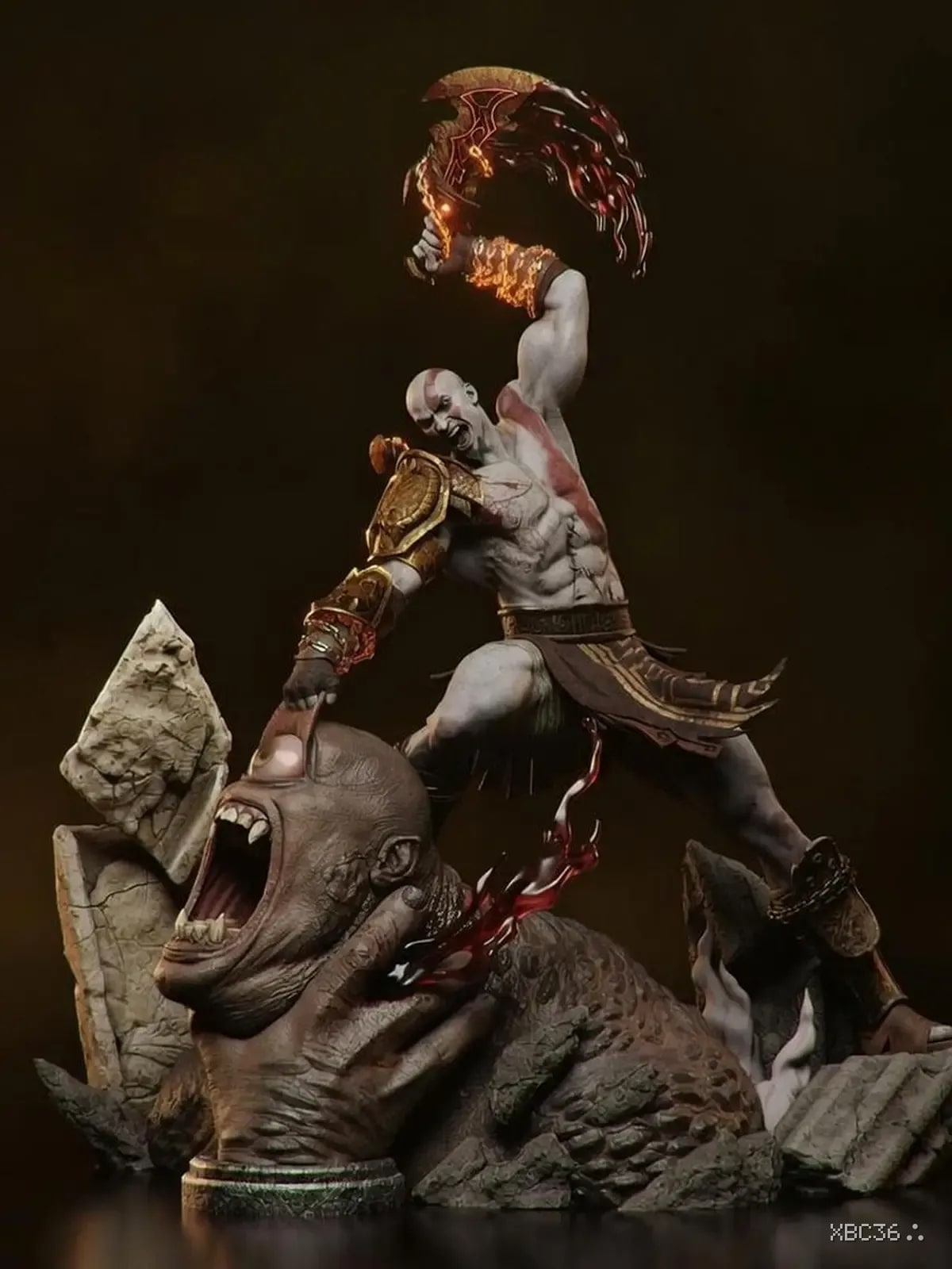 Kratos Resin Statue 1/6 Scale