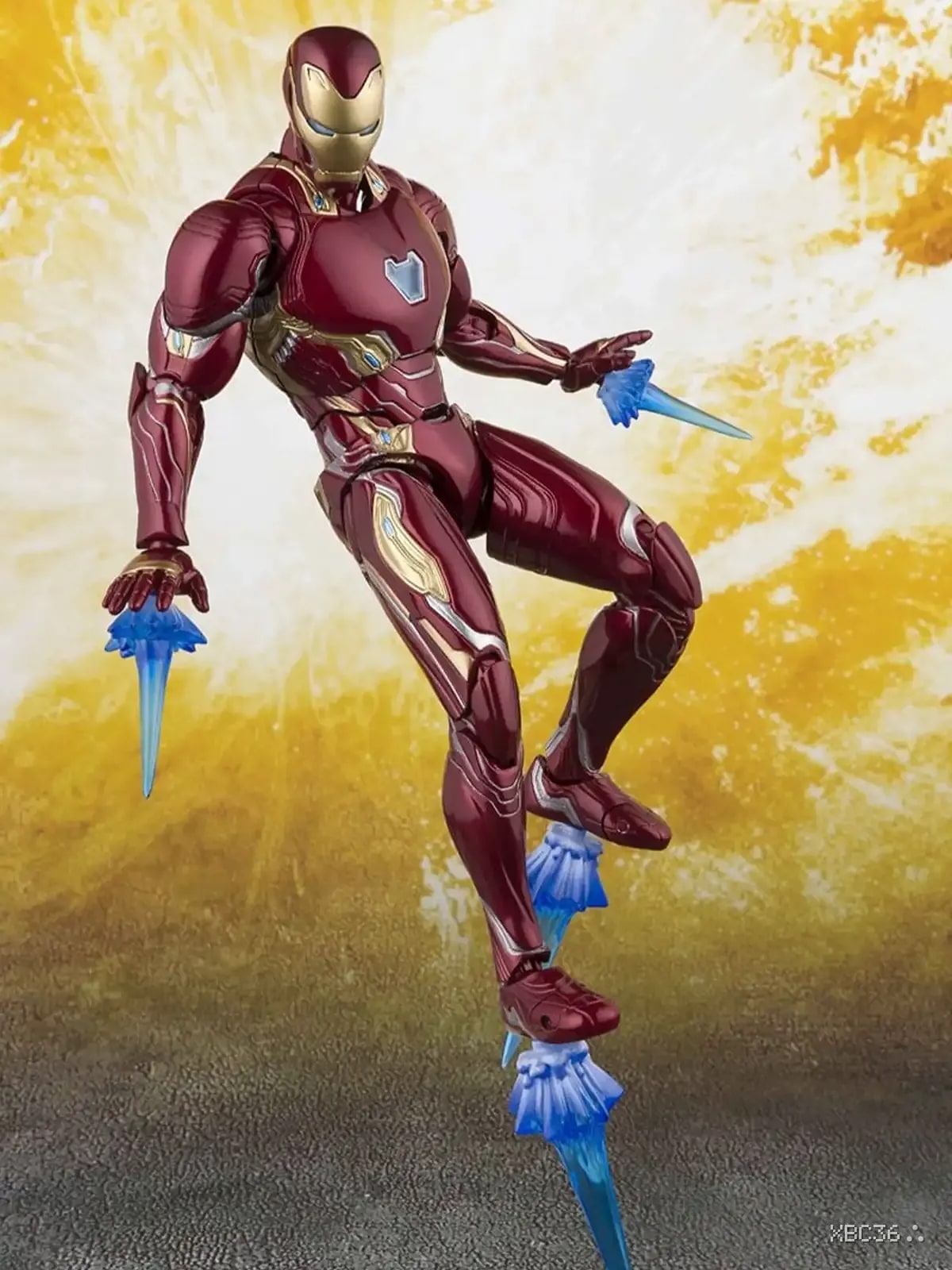 Iron Man Mark 50 Nanotech Movable Action Figure