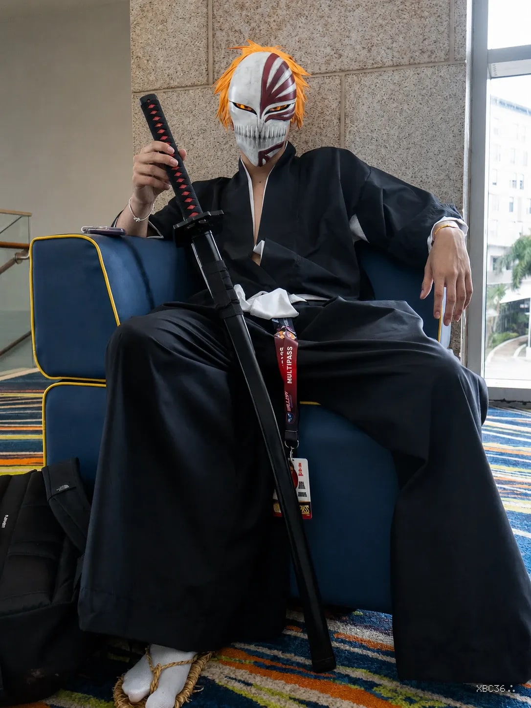 Bleach Bankai LED Wooden Katana – Red Glowing Anime Sword Replica