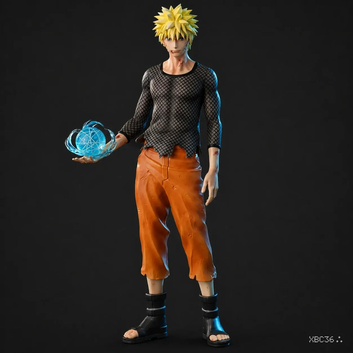 Naruto With Rasengan Action Figure