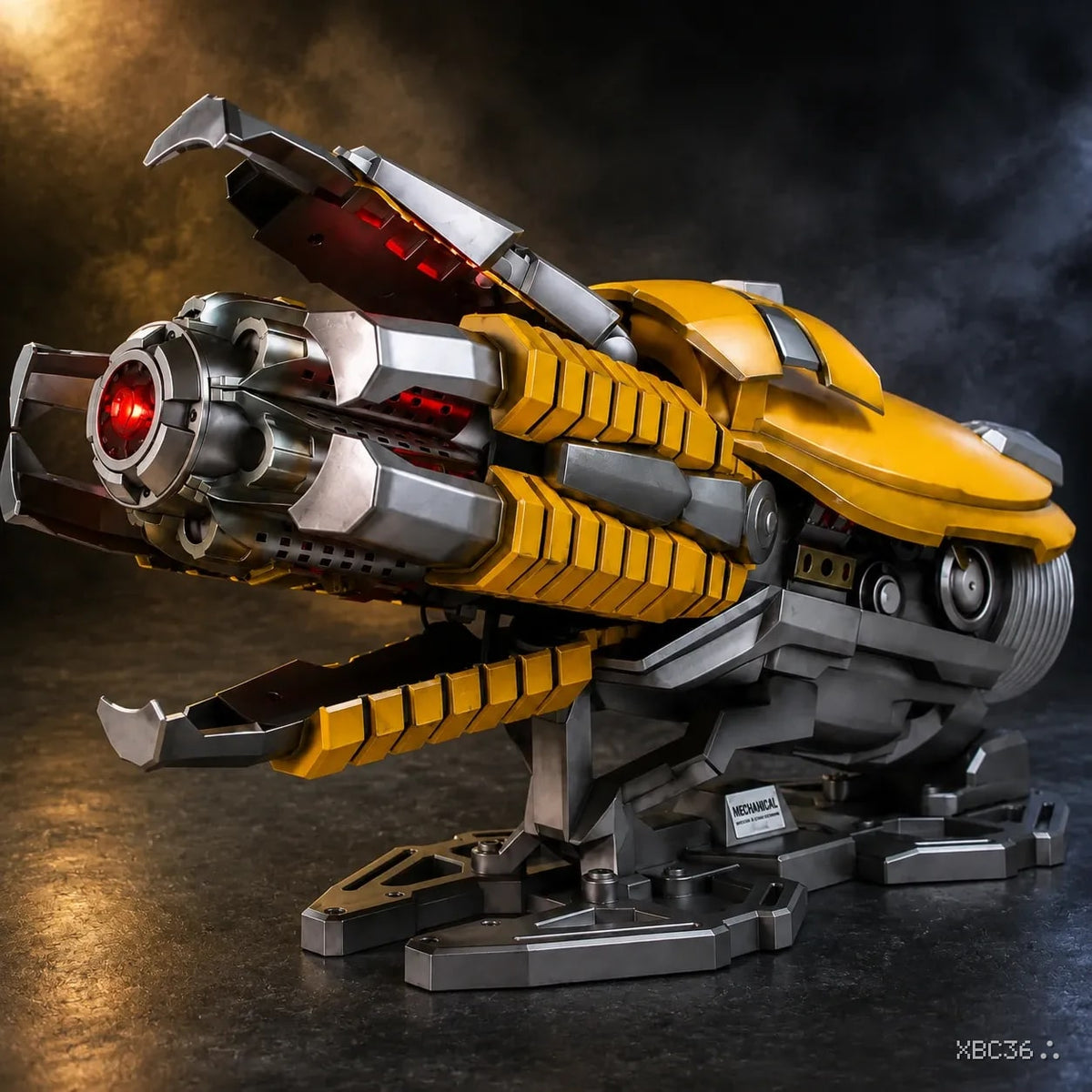 Bumblebee Wearable Arm Blaster – LED Contractable Transformers Replica