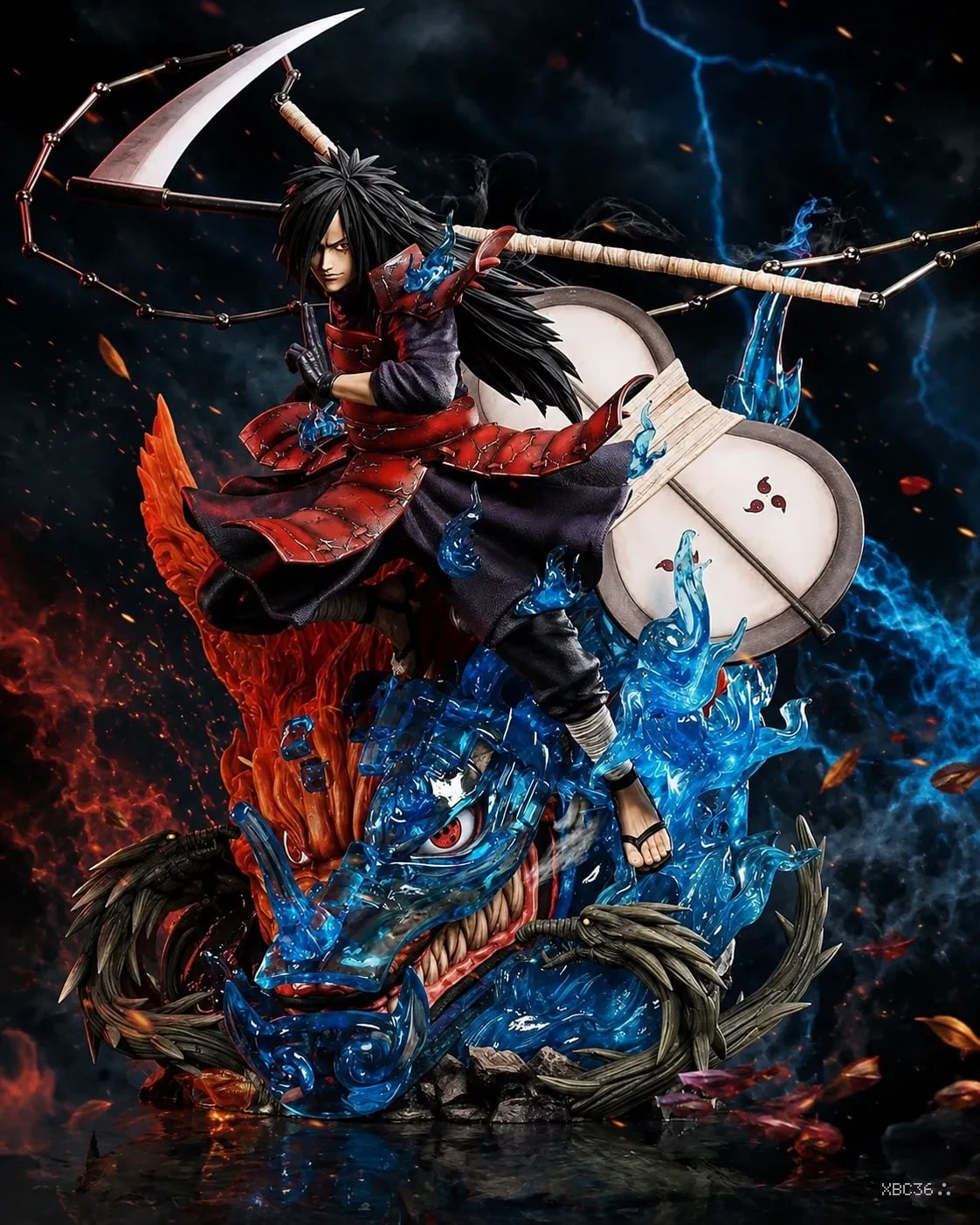 Madara Uchiha Susanoo Battle Statue