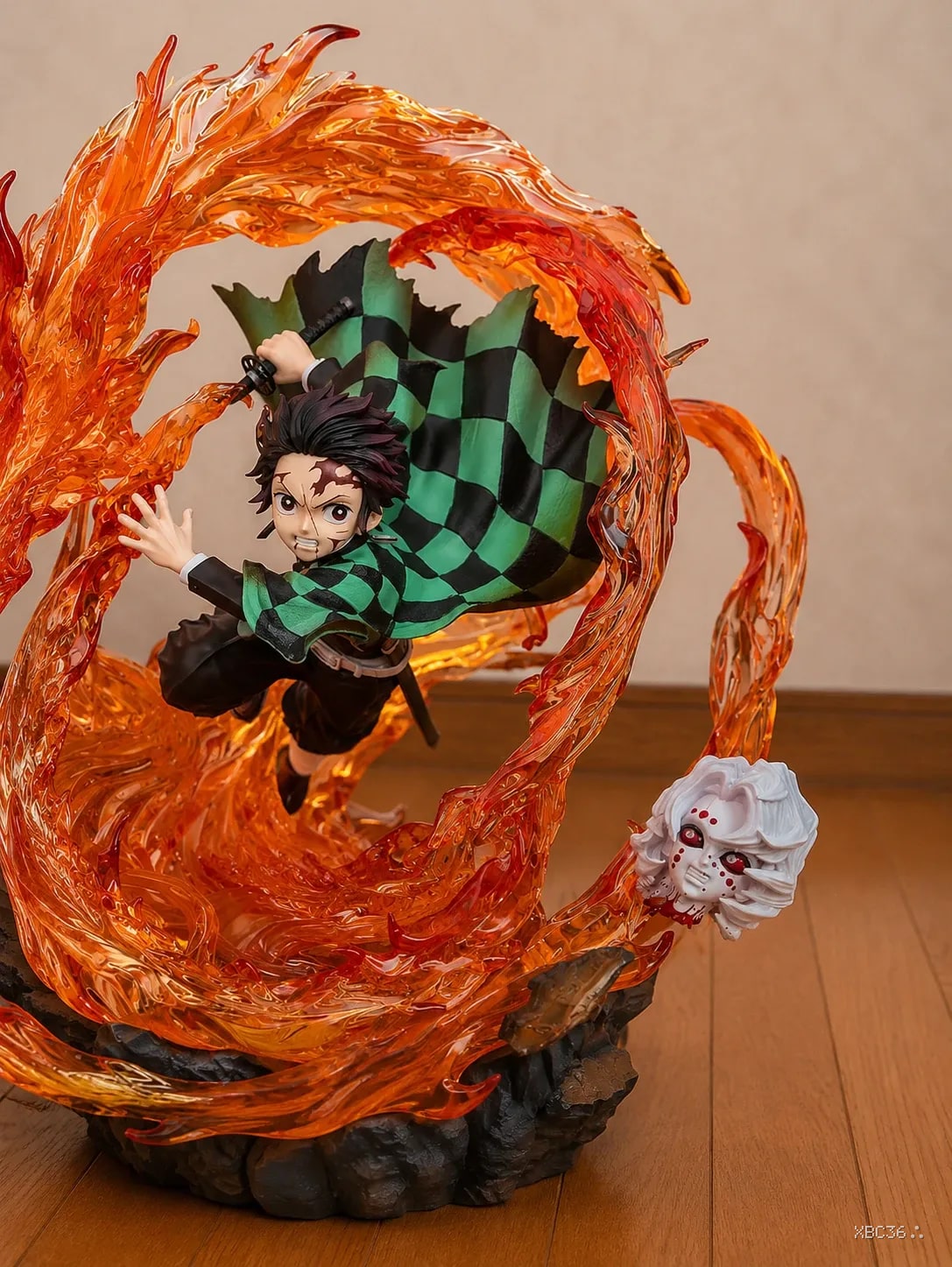 Tanjiro Kamado LED Action Statue