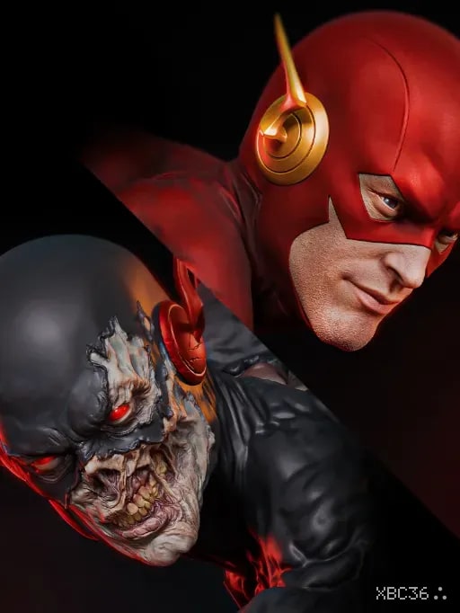 The Flash vs Reverse-Flash – 1/6 Scale Resin