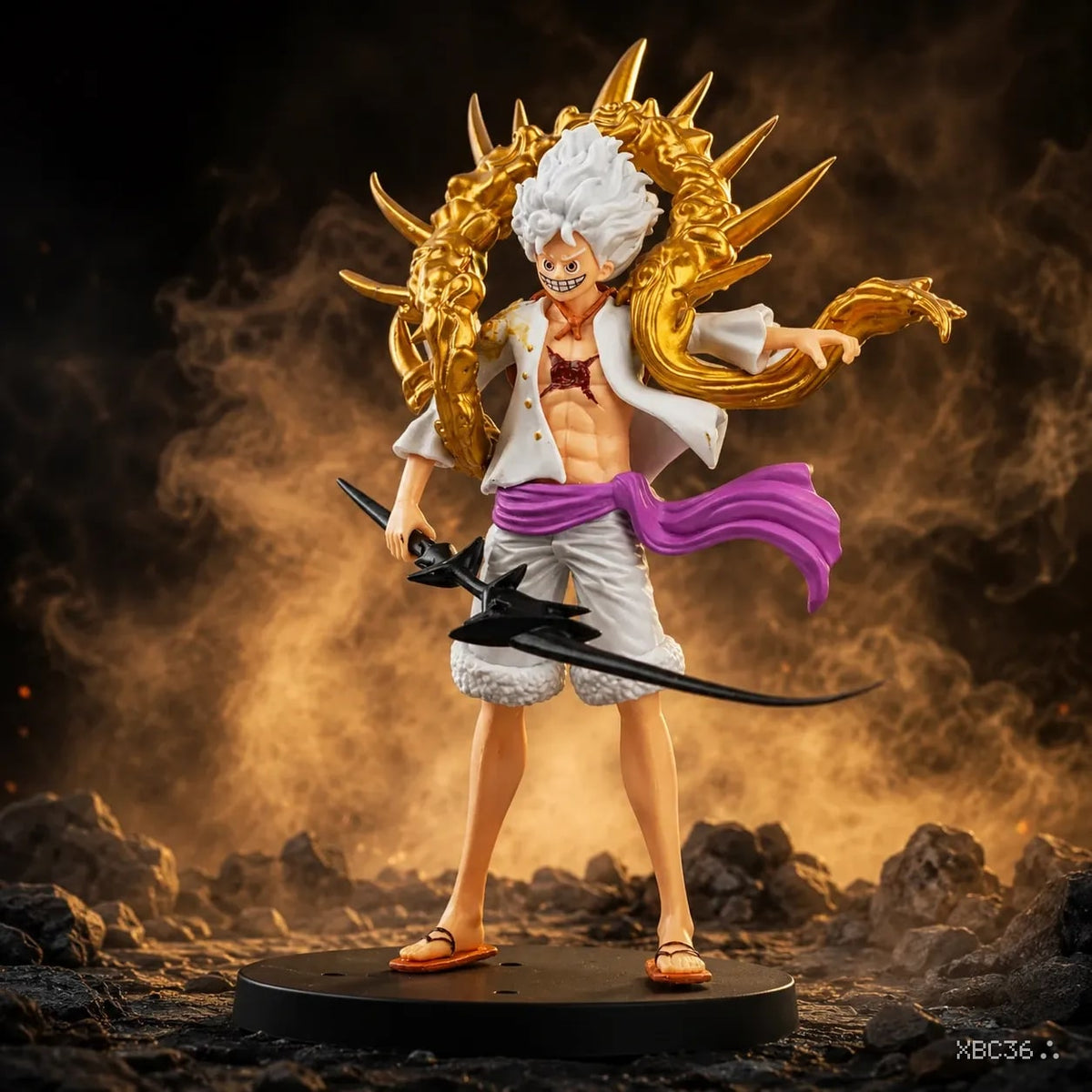 Gear 5 Luffy Action Figure – Nika Awakening Edition | One Piece Collectible