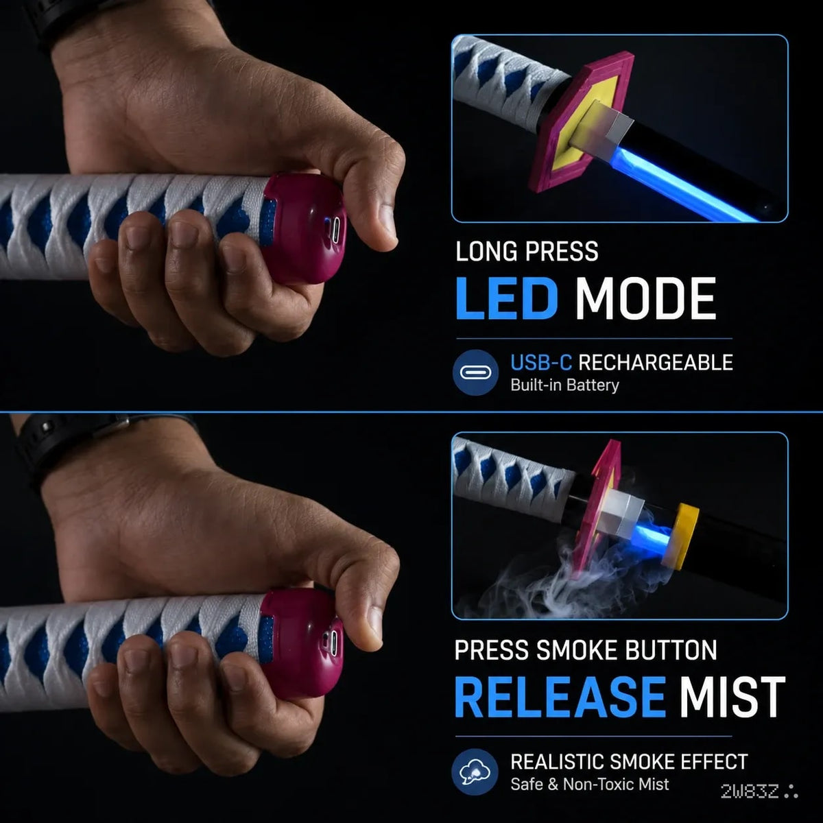 Giyu Tomioka RGB Katana