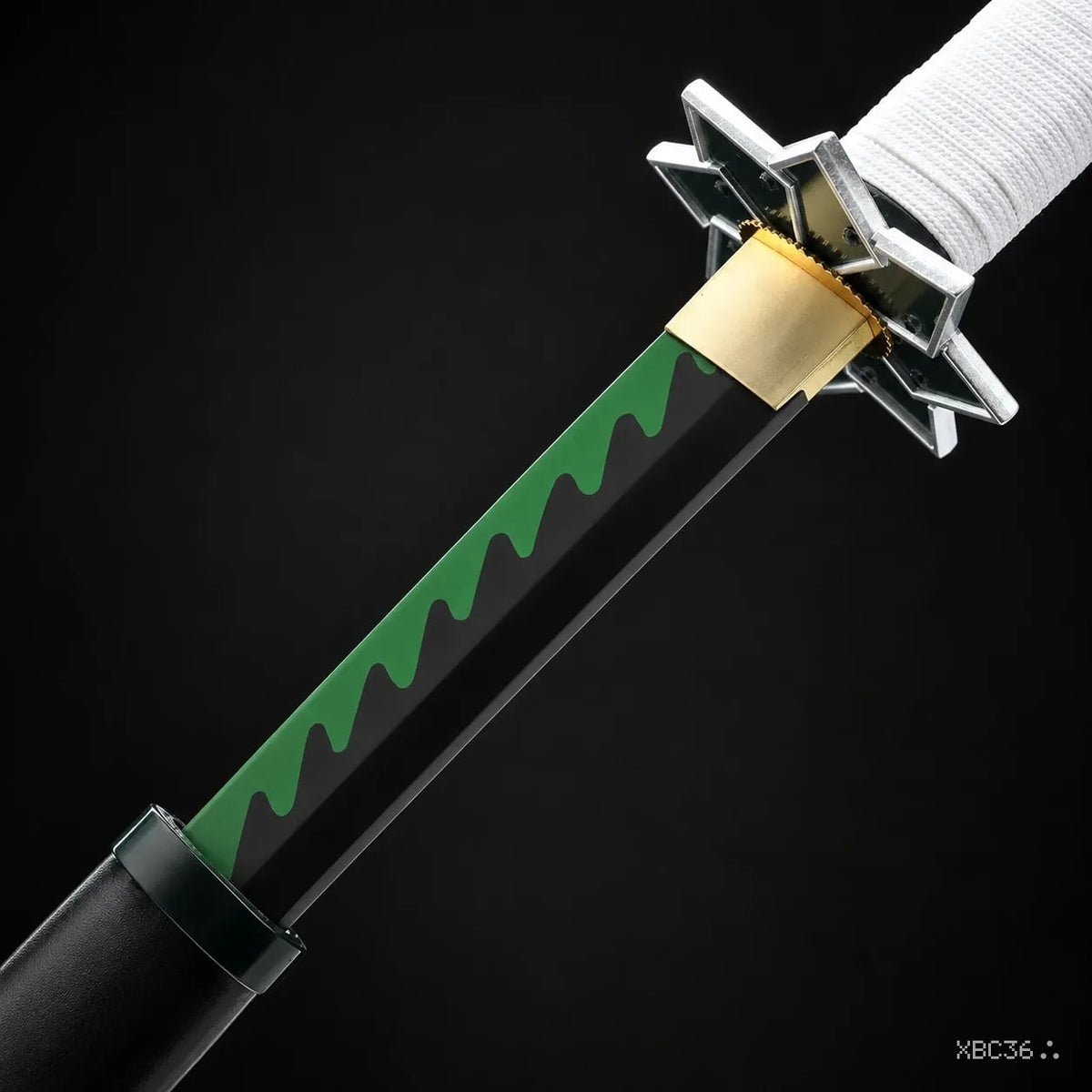Sanemi Shinazugawa Wooden Plain Katana
