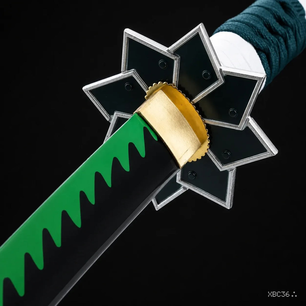 Sanemi Shinazugawa Wooden Plain Katana