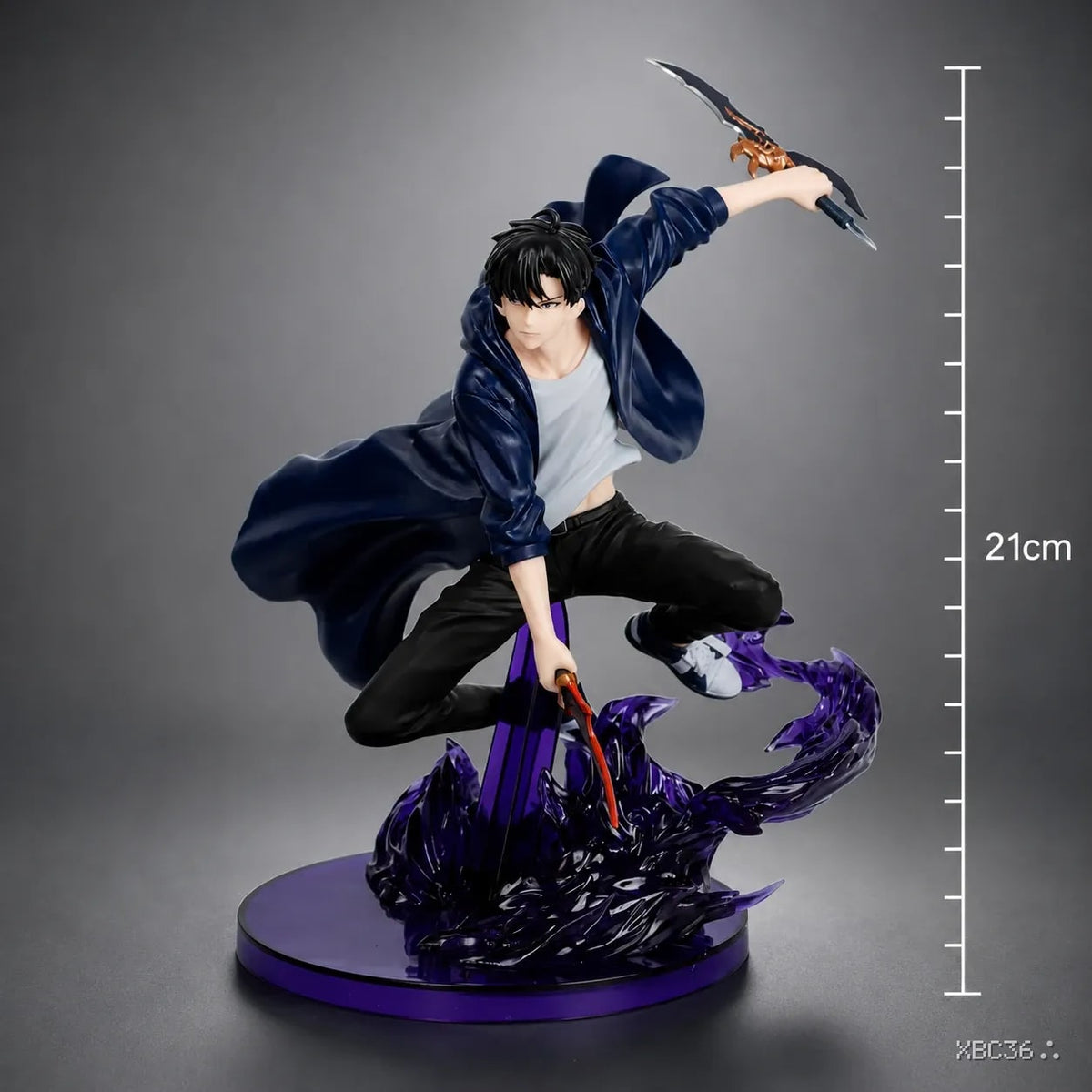 Sung Jin-Woo – Shadow Monarch Awakening Figure (Solo Leveling)