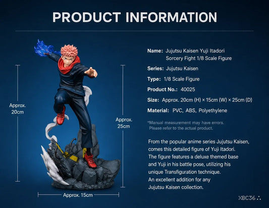 Yolopark Yuji Itadori “Cursed Energy Strike” Statue